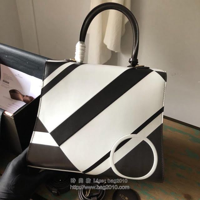 DELVAUX女包 春夏最新款 Delvaux 埃塞俄比亞系列手袋 德爾沃女手提包 手拎包 單肩斜挎包 Dv0028埃塞黑  fcs1425
